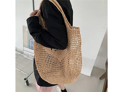 Schwarze Strohtasche Mädchen Frau Günstige Farbige Flip-Taschen Dekor Braut Kind Großhandel