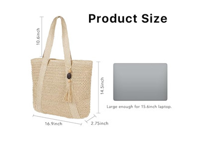 Große Fransen-Strohtasche Sommer Kleine Mädchen Luxus-Tragetaschen Hersteller