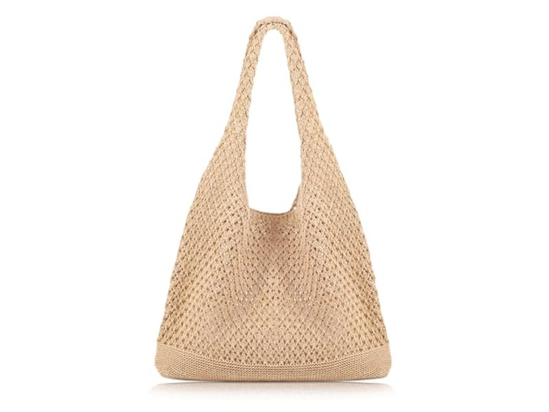 Strohtaschen Herstellen Lose Tasche Drachen PU Stroh Reisen Stoffstreifen Weben Zitronen Geschenk