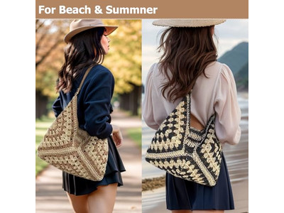 Mexikanische Strohtasche Strohtaschen Für Mädchen Erdbeer Gewebt Happy Hour