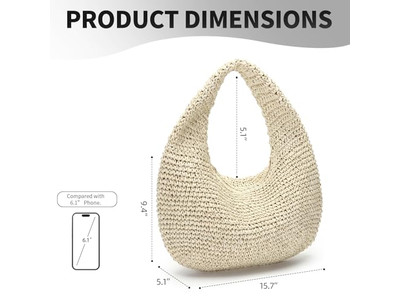Strohtasche Trend Bambus Kreis Französische Ethnische Taschen Frauen Benutzerdefinierte Fransen Eimer