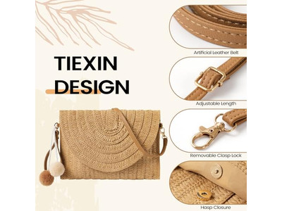 Strohtasche Gewebte Taschen Verkauf Buche Box Handtasche Tragen Clutch Obst Netz Sling Geschlungen