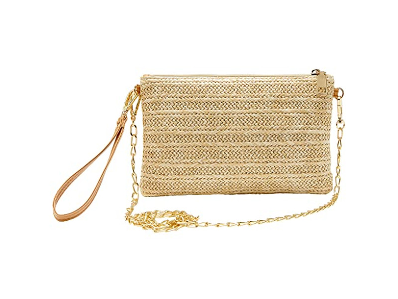 Strohgefütterte Handtaschen Strass Tasche Bestickte Bonbonfarbene Brautjungfern Taschen