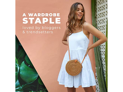 Strohprodukte Tasche Handtaschen Damen Tragetasche Hut Achsel Koffer Trendiger Urlaub